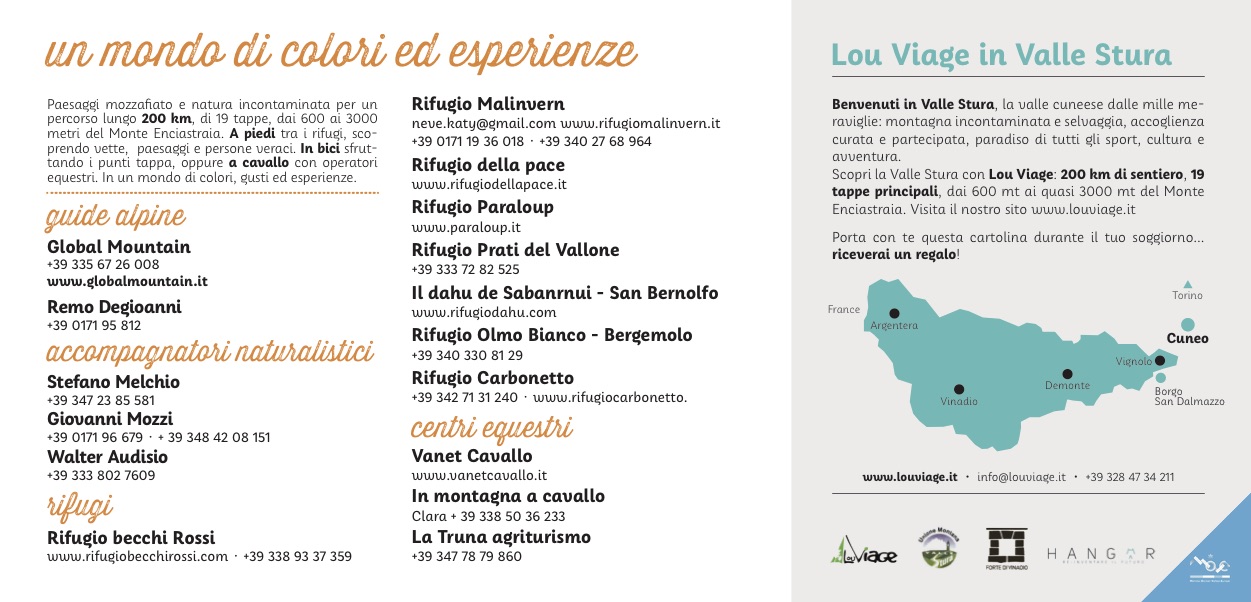 Per info: associazione LouViage// info@louviage.it